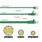 Bestlink Netware CAT6A UTP Super-Slim Ethernet Network Cable 32AWG- 2ft- Green 100292GN - alternate 2